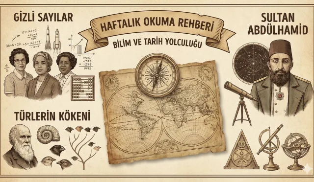 Haftalık Okuma Rehberi: Gizli Sayılar, Türlerin Kökeni ve Sultan Abdülhamid ile Bilim ve Tarih Yolculuğu